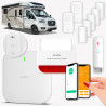 Alarme Camping Car Profilé - Connectée 4G sans-fil avec carte SIM et sans abonnement